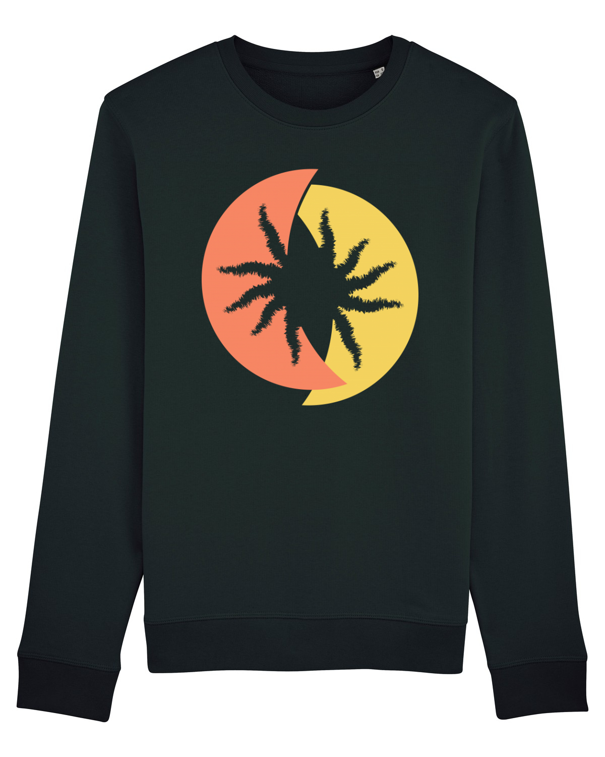 Bluză mânecă lungă Unisex Rise Black
