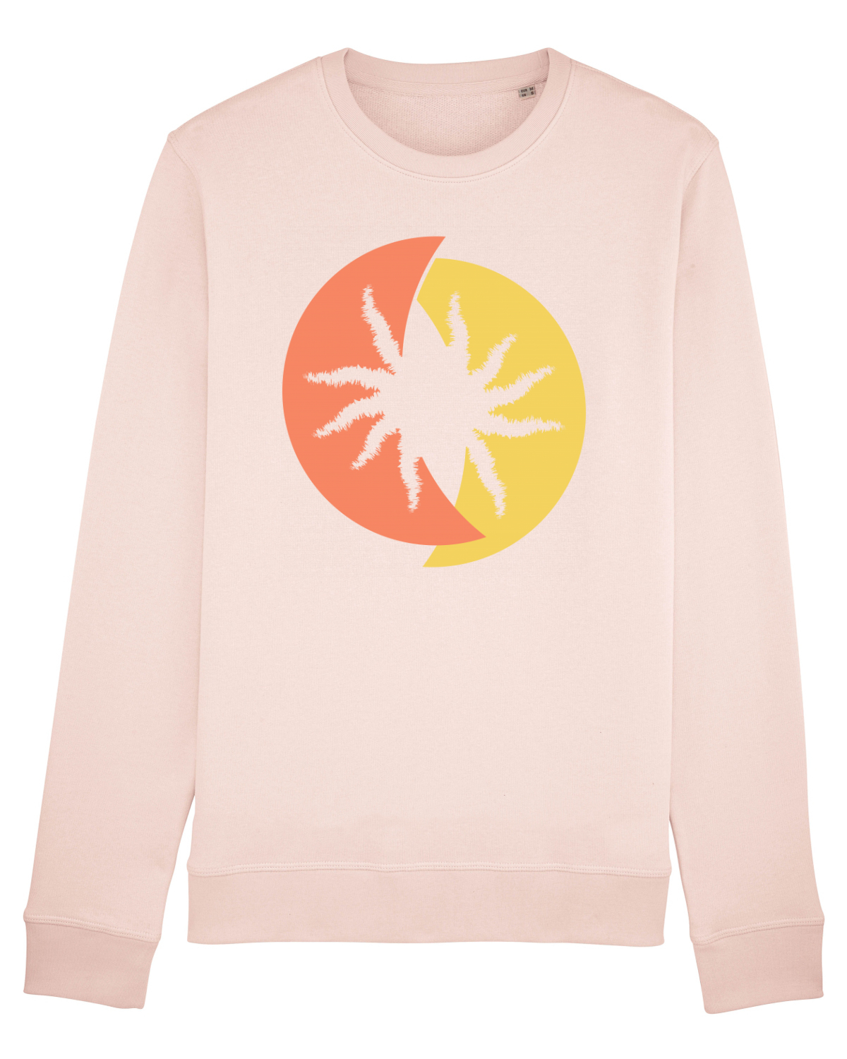 Bluză mânecă lungă Unisex Rise Candy Pink