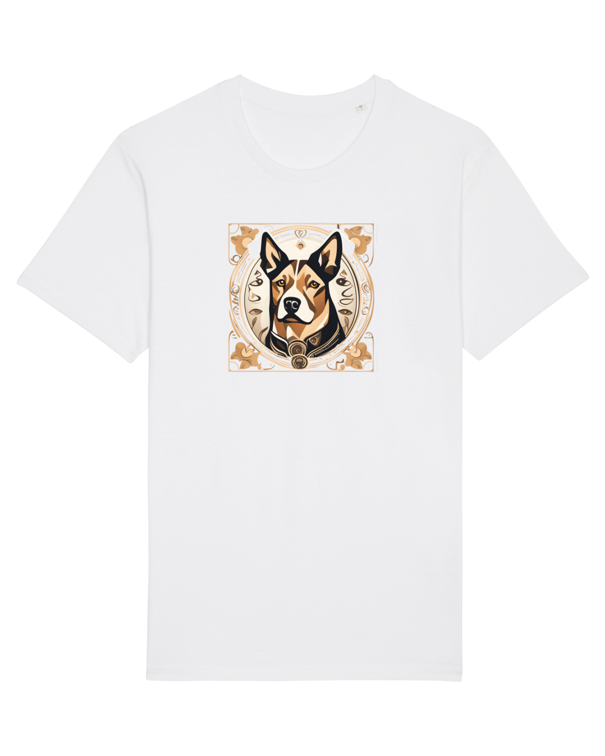 Tricou mânecă scurtă Unisex Rocker White