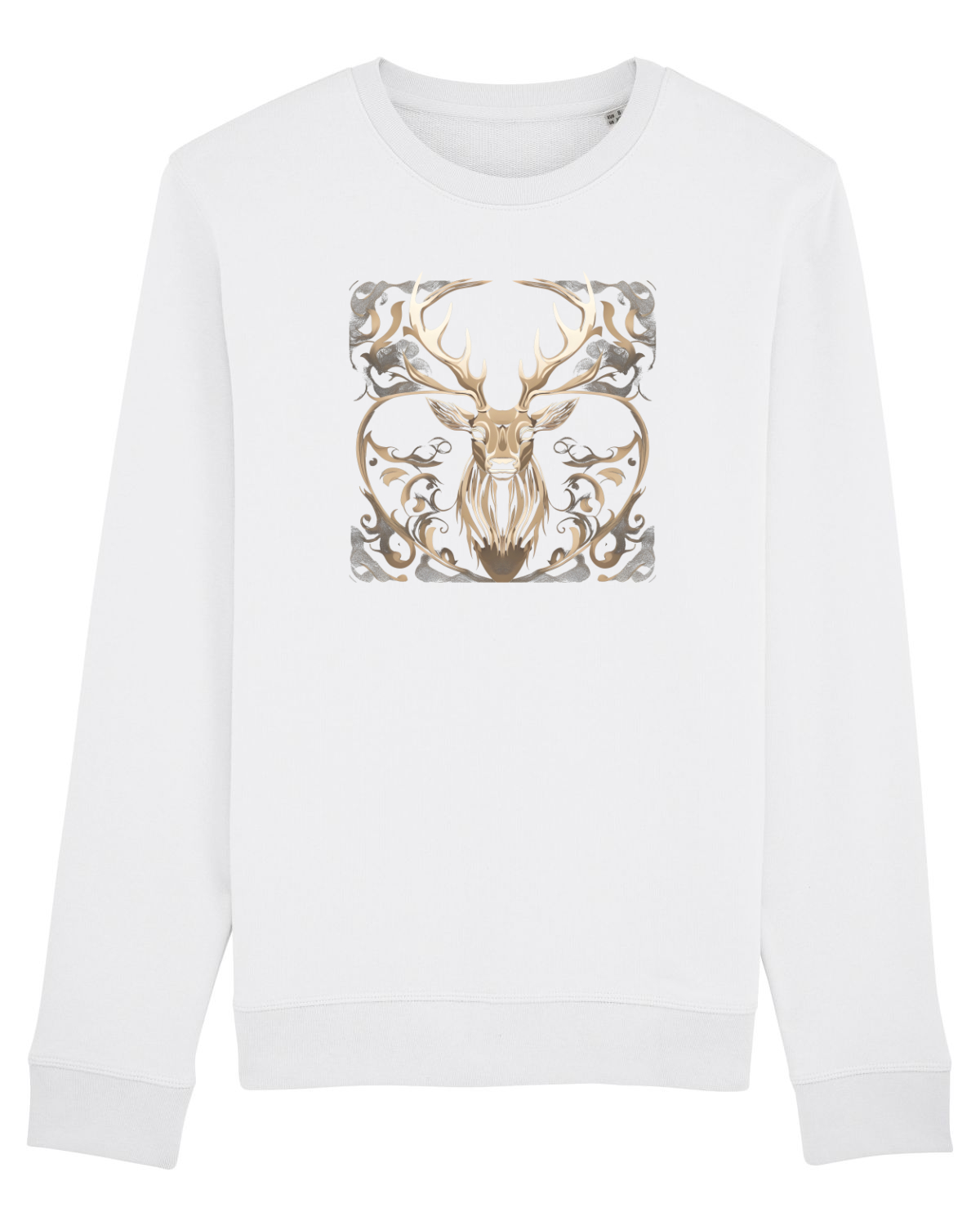 Bluză mânecă lungă Unisex Rise White