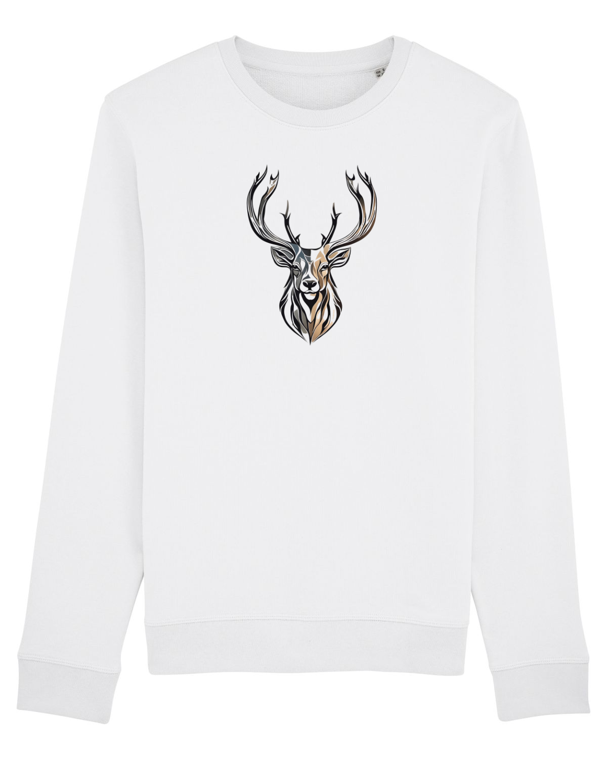 Bluză mânecă lungă Unisex Rise White