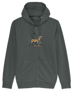 CERB 3 - BORN TO ROAM Hanorac cu fermoar Unisex Connector