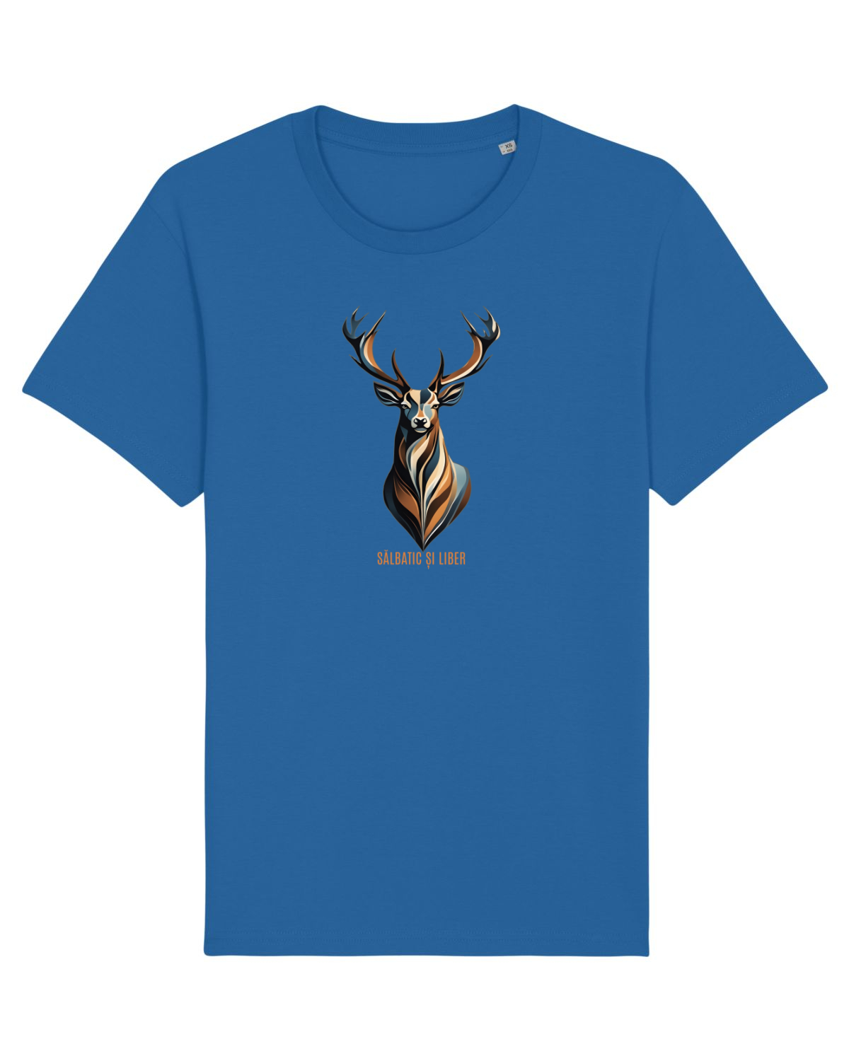 Tricou mânecă scurtă Unisex Rocker Royal Blue