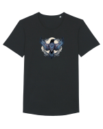 CORB IN ZBOR 1 - GOTIC Tricou mânecă scurtă guler larg Bărbat Skater