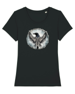 CORB IN ZBOR  3- GOTIC Tricou mânecă scurtă guler larg fitted Damă Expresser