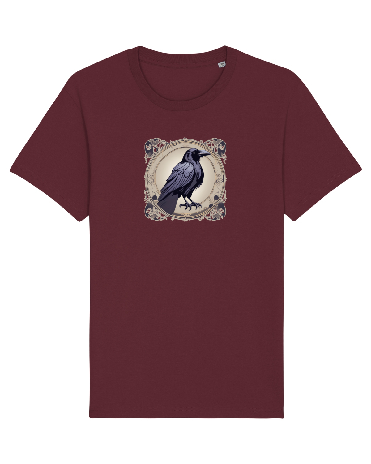 Tricou mânecă scurtă Unisex Rocker Burgundy