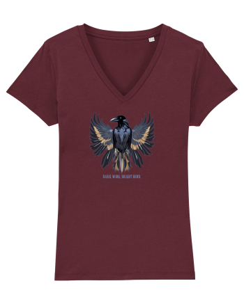 CORB IN ZBOR 7 - DARK WING, BRIGHT MIND Burgundy