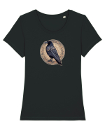 CORB 8 - NEVERMORE - E. A. Poe Tricou mânecă scurtă guler larg fitted Damă Expresser