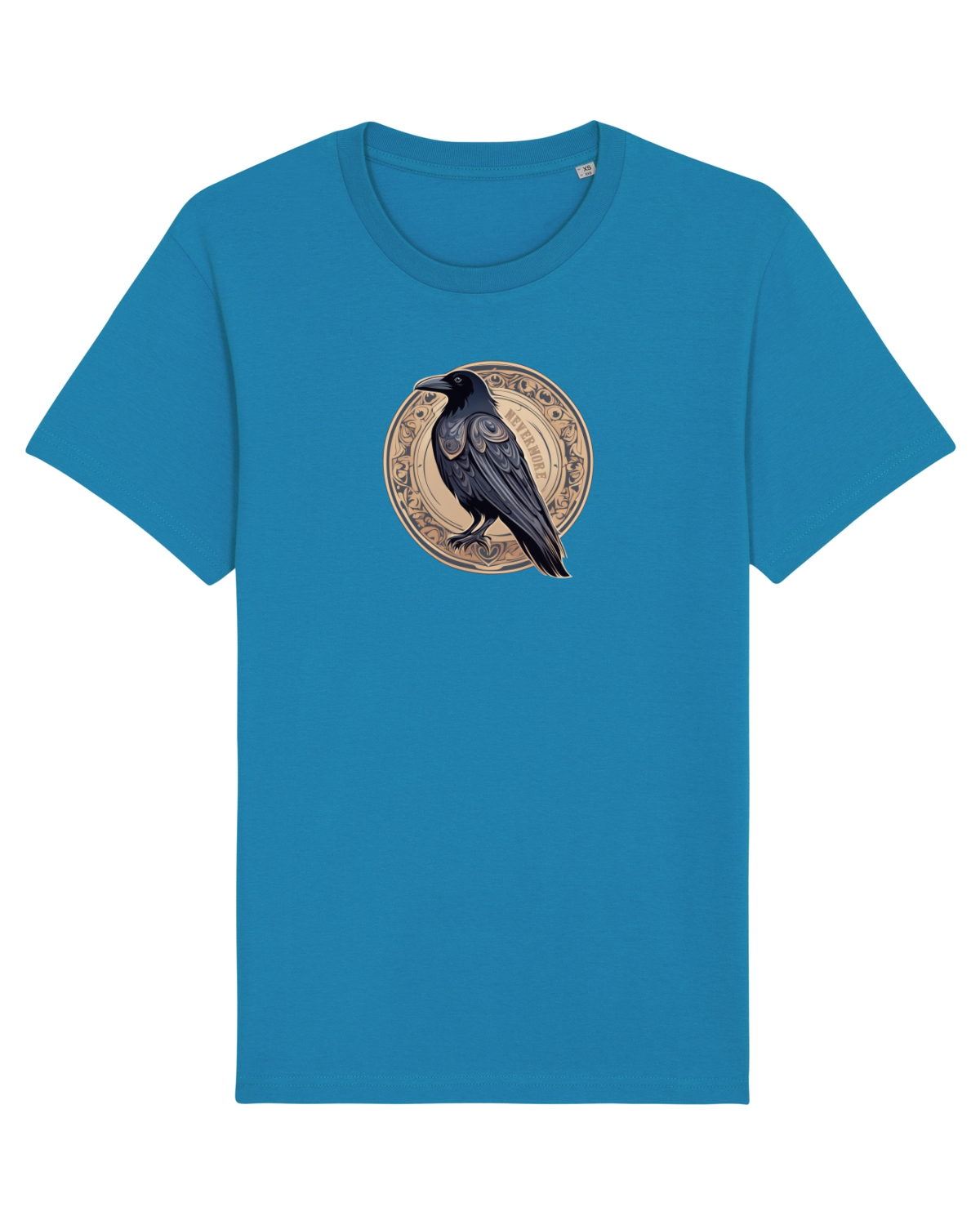 Tricou mânecă scurtă Unisex Rocker Azur