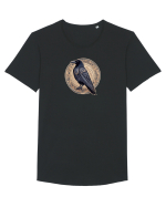 CORB 8 - NEVERMORE - E. A. Poe Tricou mânecă scurtă guler larg Bărbat Skater