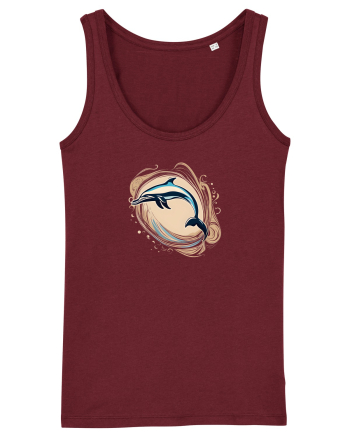 DELFIN 1 - SARIND DIN APA Burgundy
