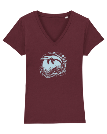DELFIN  2 - SARIND DIN APA Burgundy