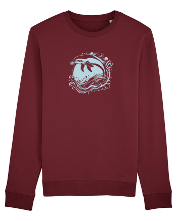 DELFIN  2 - SARIND DIN APA Burgundy