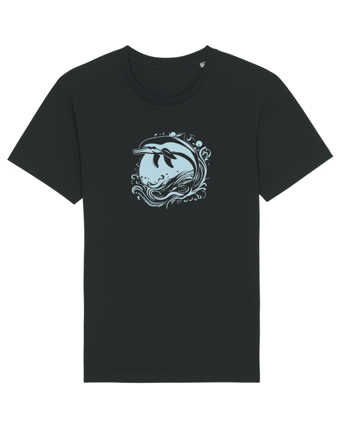 Tricou mânecă scurtă Unisex Rocker Black