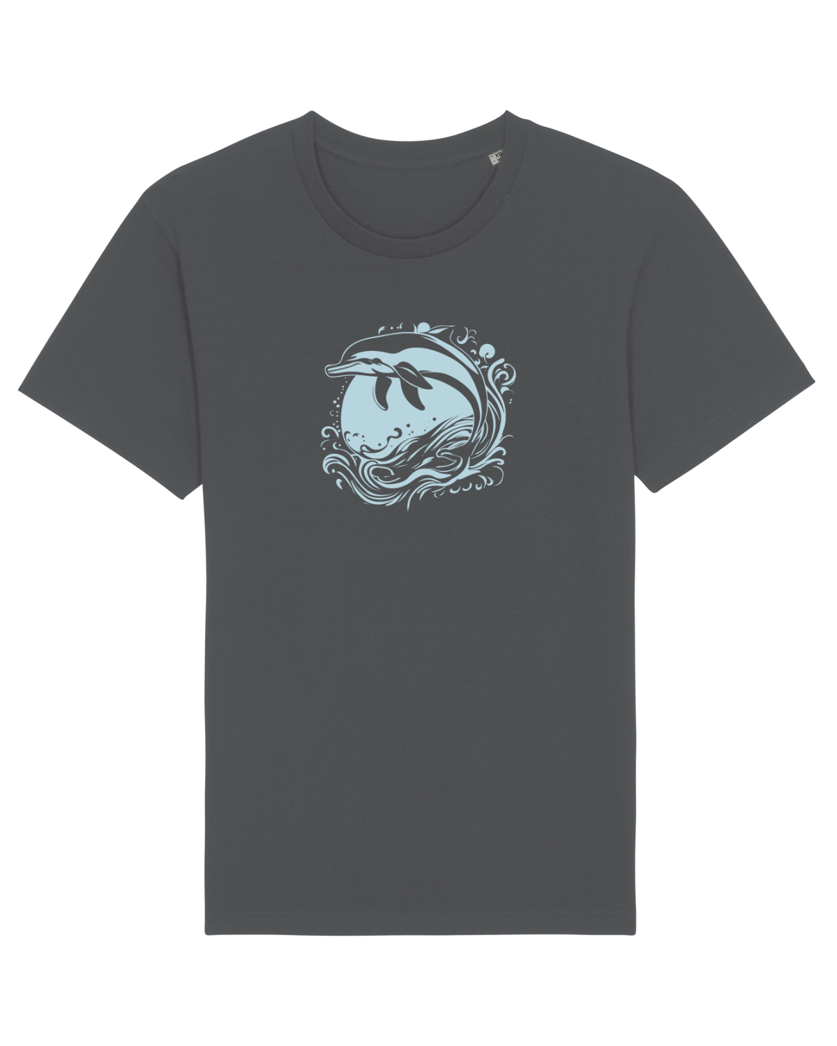 Tricou mânecă scurtă Unisex Rocker Anthracite