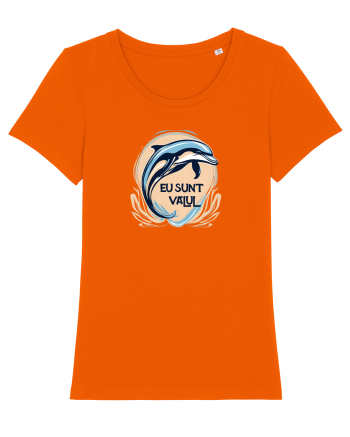 DELFIN  3 - SARIND DIN APA - EU SUNT VALUL Bright Orange