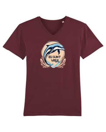 DELFIN  3 - SARIND DIN APA - EU SUNT VALUL Burgundy