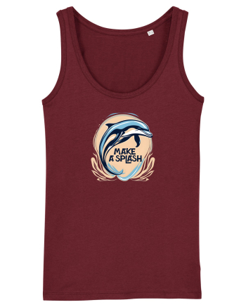 DELFIN  4 - MAKE A SPLASH Burgundy