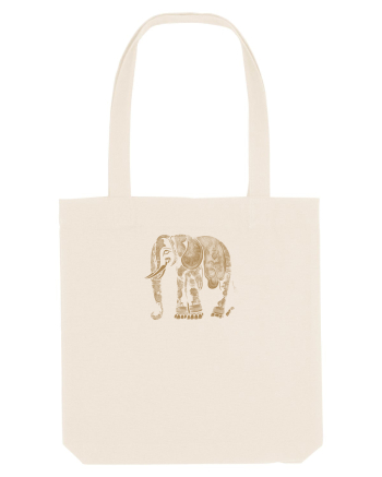 ELEFANT 1 - STIL TATUAJ HENNA  Natural