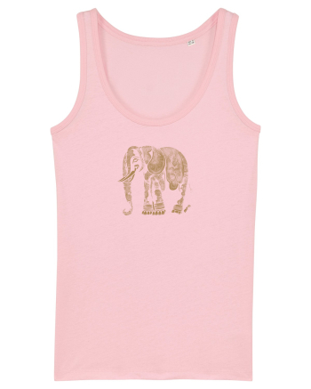 ELEFANT 1 - STIL TATUAJ HENNA  Cotton Pink