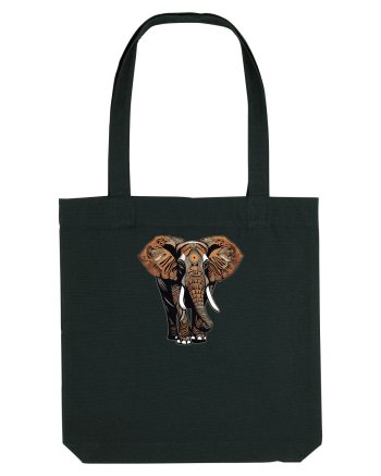 ELEFANT 2 - AFRICAN  -  TRIBAL Black