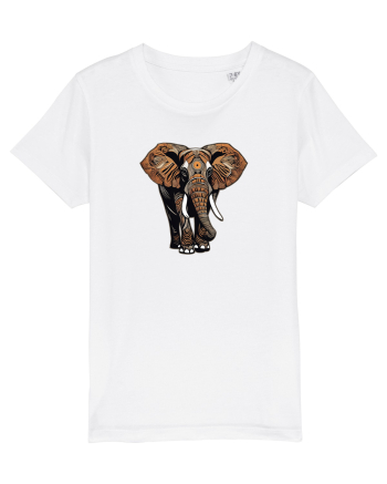 ELEFANT 2 - AFRICAN  -  TRIBAL White