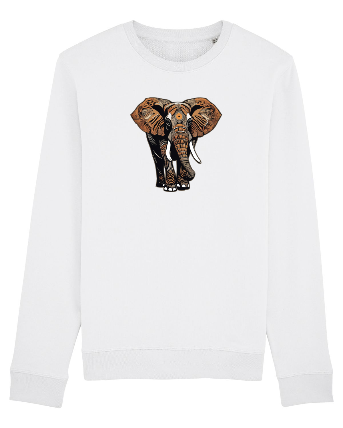 Bluză mânecă lungă Unisex Rise White