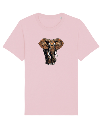 ELEFANT 2 - AFRICAN  -  TRIBAL Cotton Pink