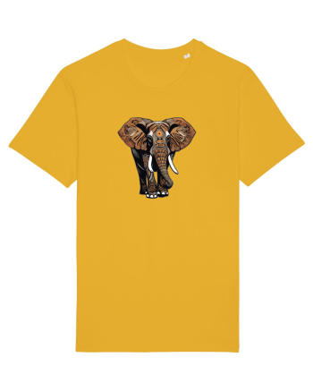 ELEFANT 2 - AFRICAN  -  TRIBAL Spectra Yellow