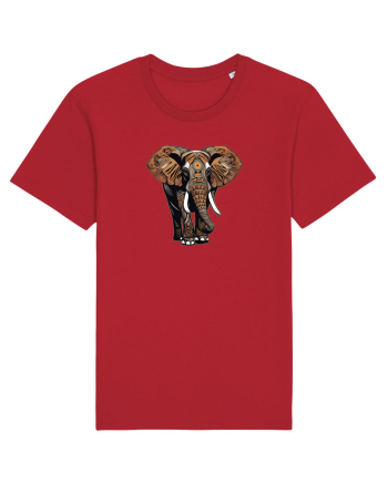 ELEFANT 2 - AFRICAN  -  TRIBAL Red