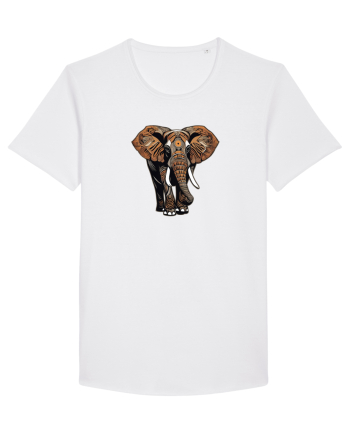 ELEFANT 2 - AFRICAN  -  TRIBAL White