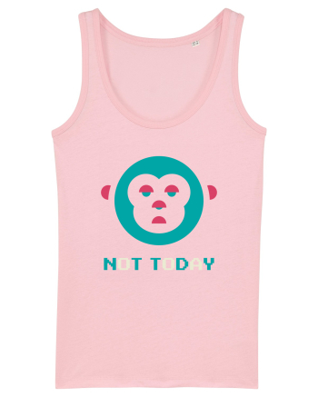 Not Today Monkey Cotton Pink