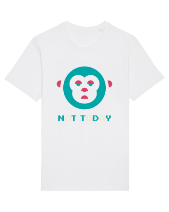 Not Today Monkey White