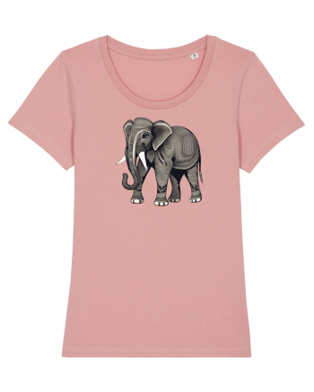 ELEFANT 3 -  INDIAN -  TRIBAL Canyon Pink