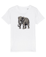 ELEFANT 3 -  INDIAN -  TRIBAL Tricou mânecă scurtă  Copii Mini Creator