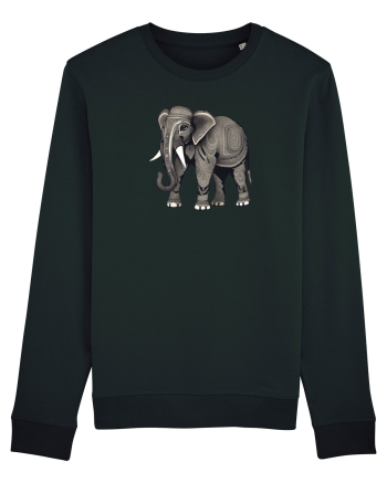 ELEFANT 3 -  INDIAN -  TRIBAL Black
