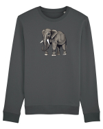 ELEFANT 3 -  INDIAN -  TRIBAL Bluză mânecă lungă Unisex Rise