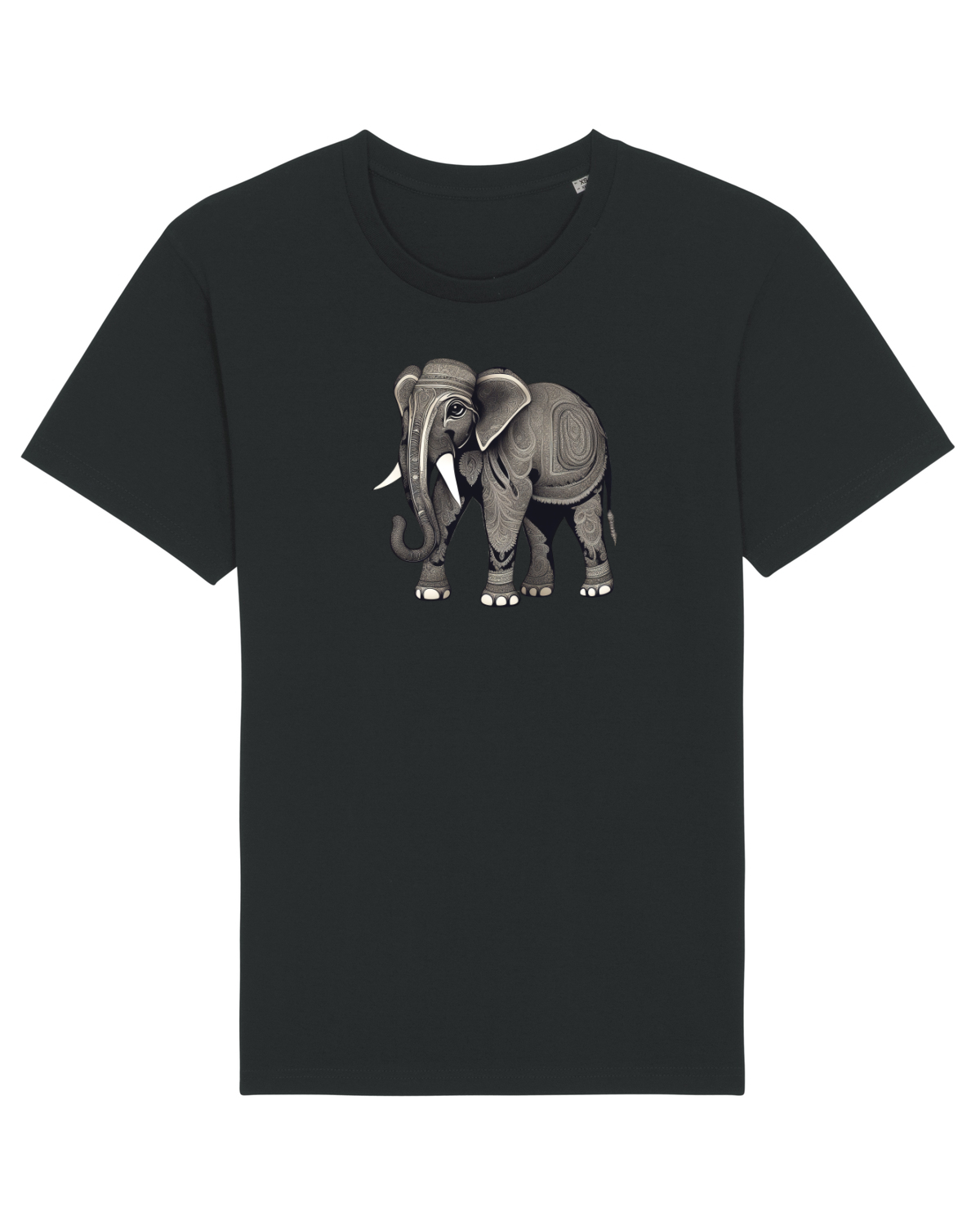 Tricou mânecă scurtă Unisex Rocker Black