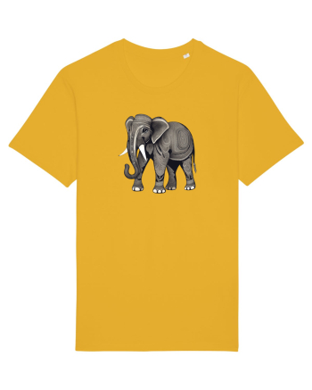 ELEFANT 3 -  INDIAN -  TRIBAL Spectra Yellow