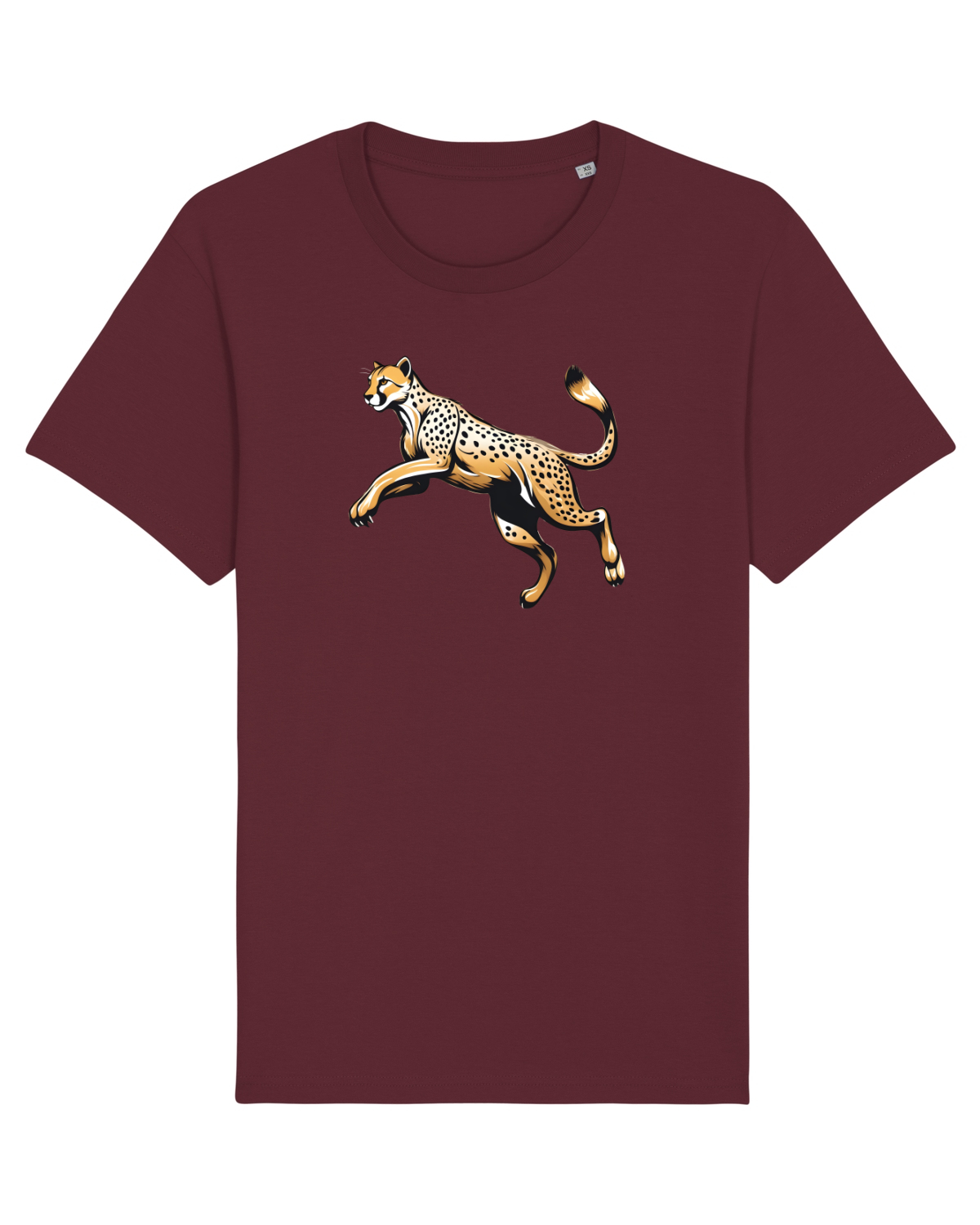 Tricou mânecă scurtă Unisex Rocker Burgundy