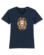LEU 1 - REGE Tricou mânecă scurtă guler V Bărbat Presenter