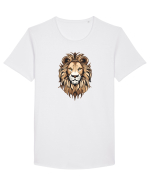 LEU 1 - REGE Tricou mânecă scurtă guler larg Bărbat Skater