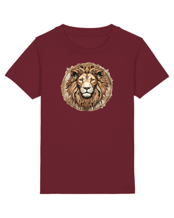 LEU 3 - REGELE JUNGLEI Burgundy