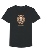 LEU 4 - LION HEART Tricou mânecă scurtă guler larg Bărbat Skater
