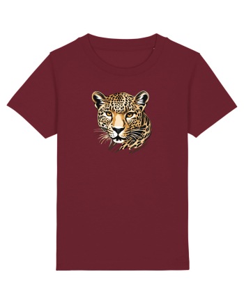 LEOPARD 1 Burgundy
