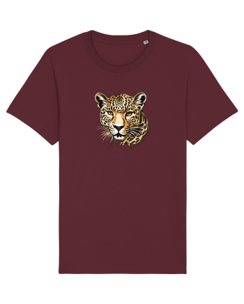 LEOPARD 1 Burgundy