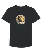 LEOPARD 2 Tricou mânecă scurtă guler larg Bărbat Skater