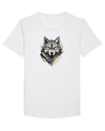 LUP 2  Tricou mânecă scurtă guler larg Bărbat Skater