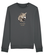LUP 5 -  NU M-AM SCHIMBAT, M-AM TREZIT! Bluză mânecă lungă Unisex Rise