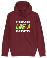 Fomo like a Mofo Hanorac cu fermoar Unisex Connector